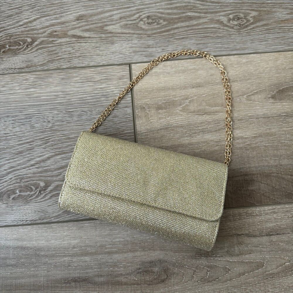Boutique Gold Going Out Purse